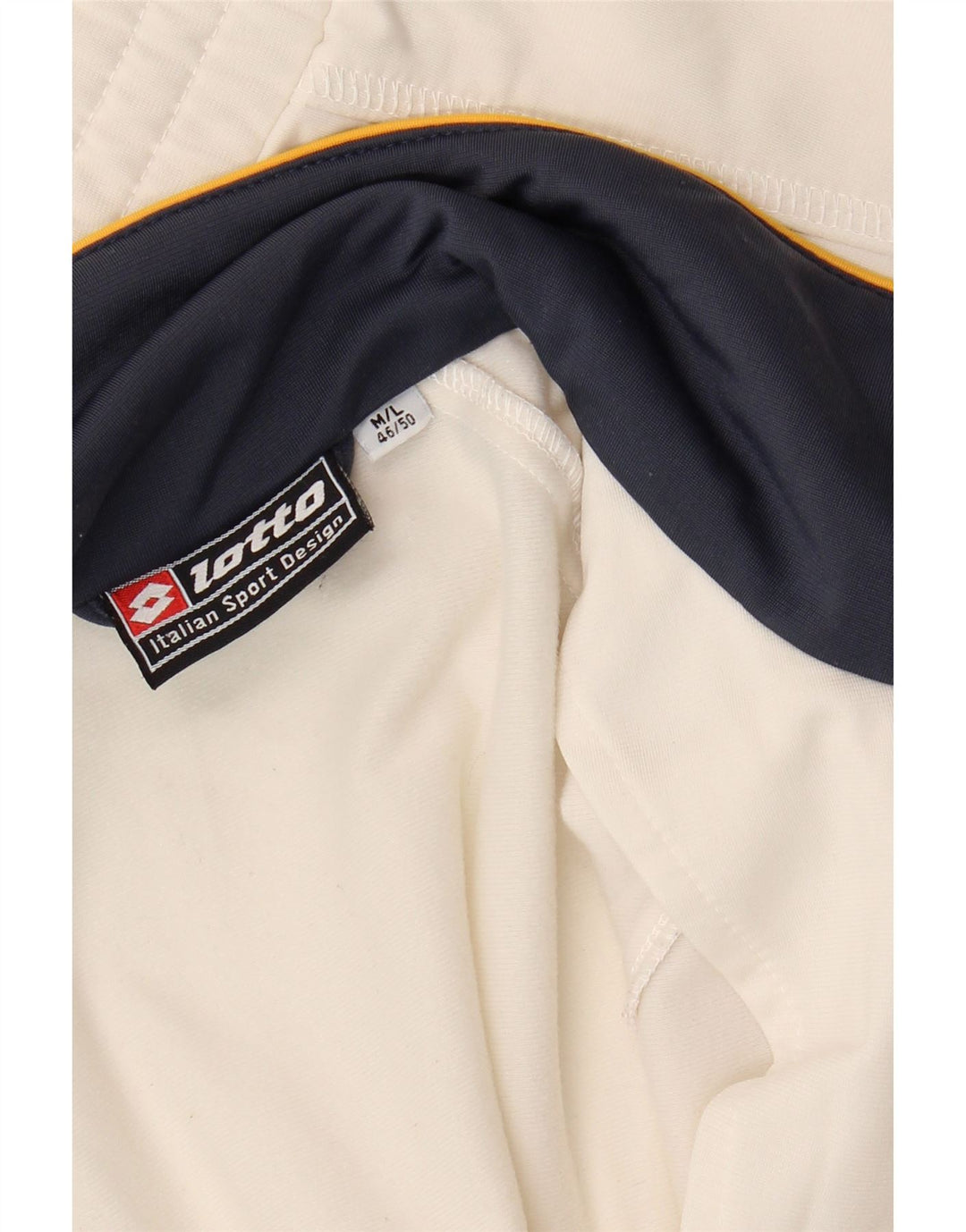 Lotto muška trenirka gornja jakna Medium Off White Sports