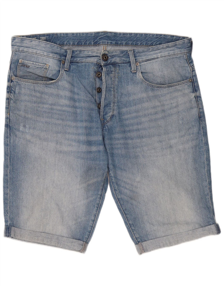 G-Star muške 3301 traper kratke hlače W38 XL plave