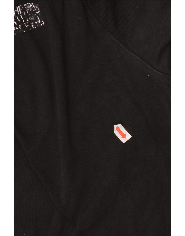 The North Face muška majica s grafičkim motivima srednje crna