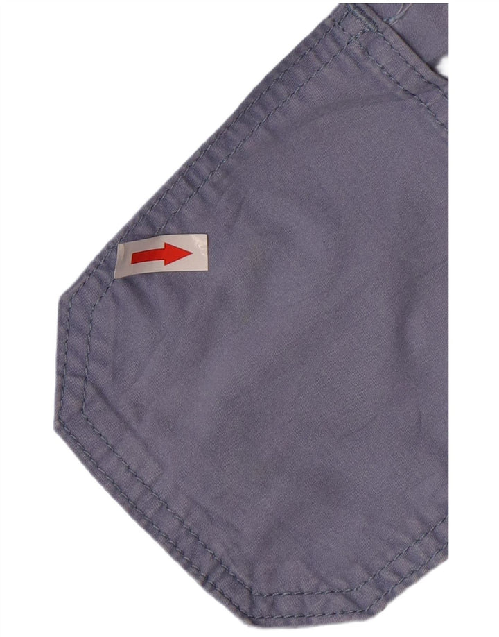 Lee ženske kapri hlače srednjeg rasta opuštenog kroja US 8 srednje veličine W32 L21 plave