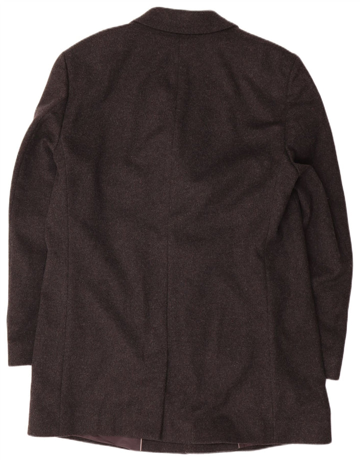 Muški kaput Hugo Boss EU 54 2XL siva vuna