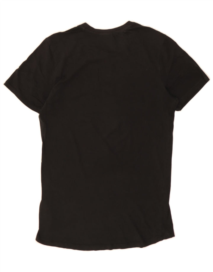 UMBRO Mens Graphic T-Shirt Top Small Black Cotton Vintage Umbro and Second-Hand Umbro from Messina Hembry 