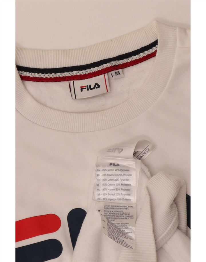 Fila muška trenirka s grafičkim motivima, srednji bijeli pamuk