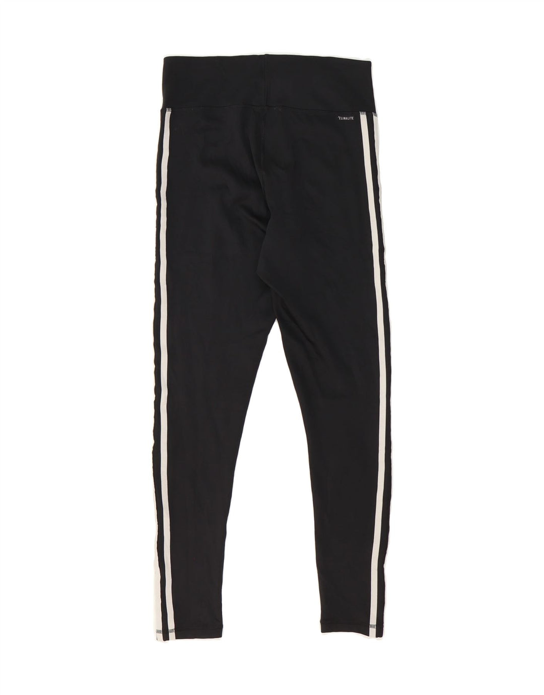 ADIDAS Womens Climalite Leggings UK 12/14 Medium  Black Polyester Vintage Adidas and Second-Hand Adidas from Messina Hembry 