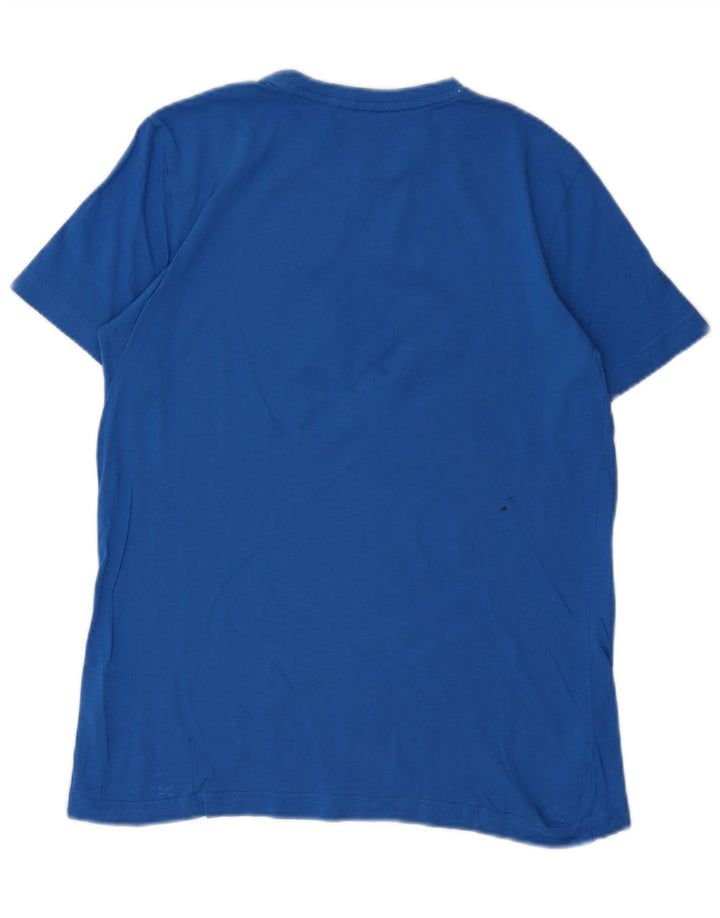 Plava pamučna majica Puma Boys Graphic T-Shirt Top 15-16 Years