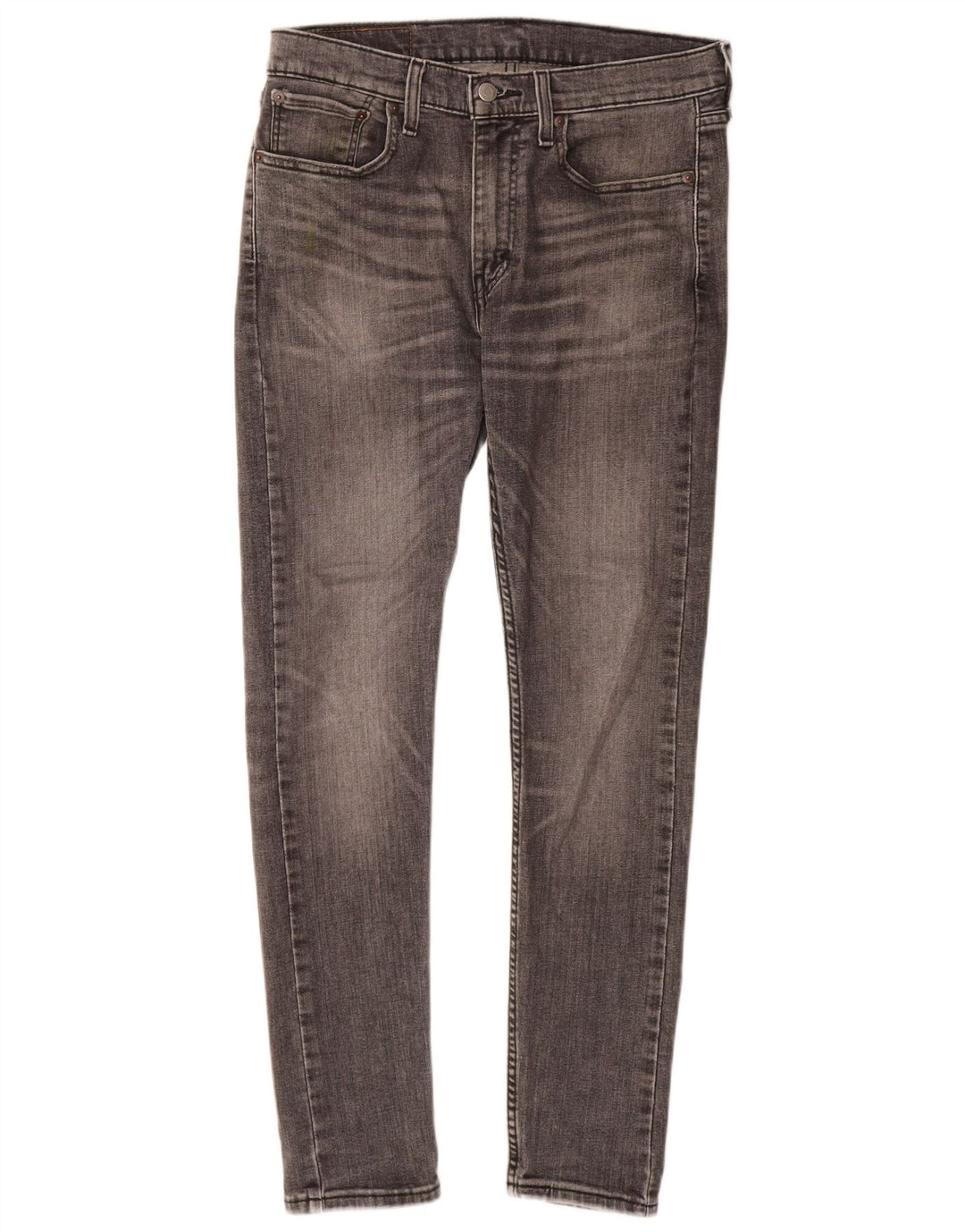 Levi's muške uske traperice W32 L29 sivi pamuk