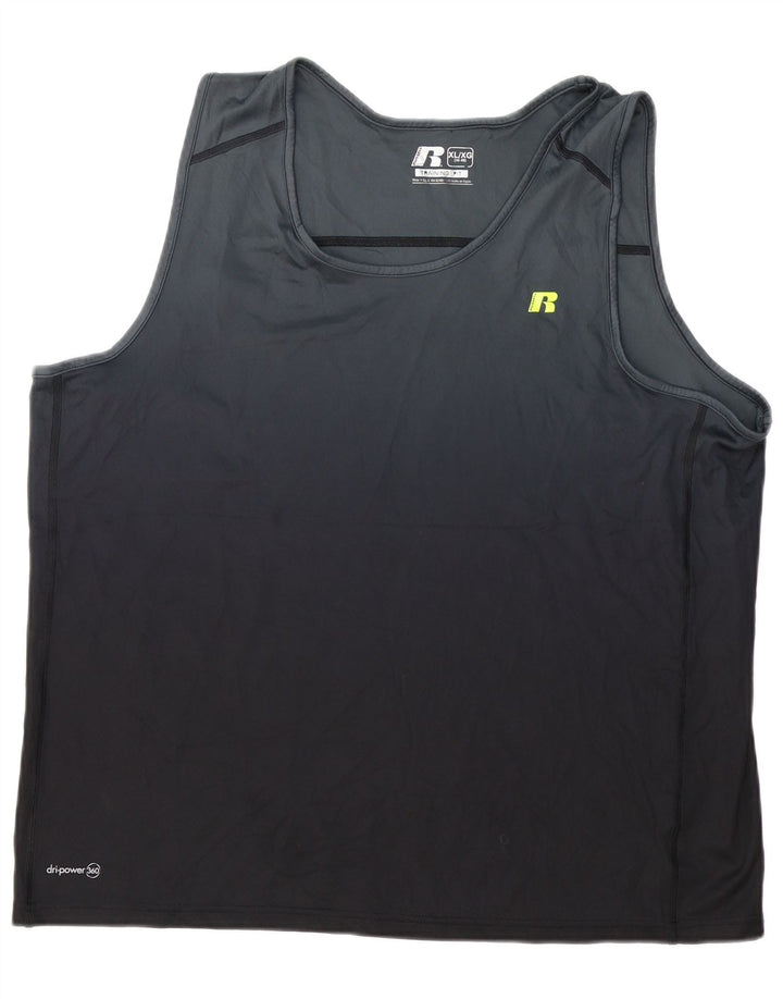 RUSSELL ATHLETIC Muški prsluk UK 46/48 XL crni poliester