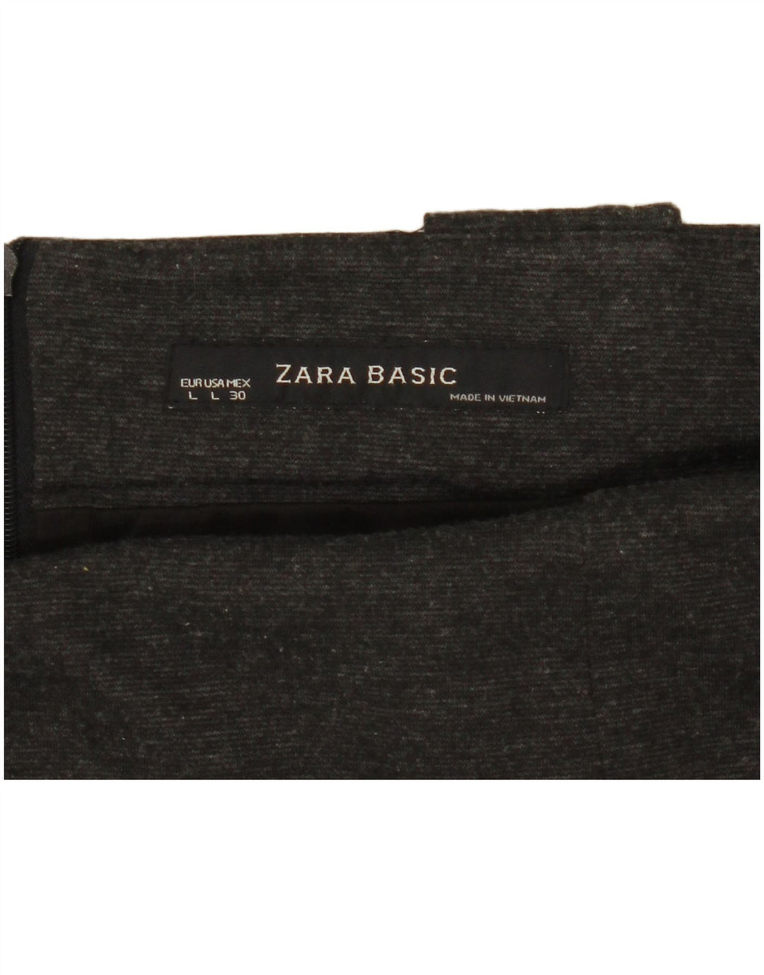 Zara ženska pencil suknja Large W30 Grey Flecked