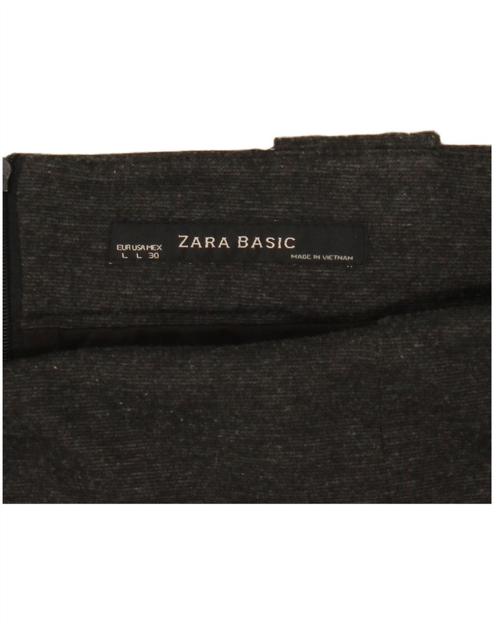 Zara ženska pencil suknja Large W30 Grey Flecked