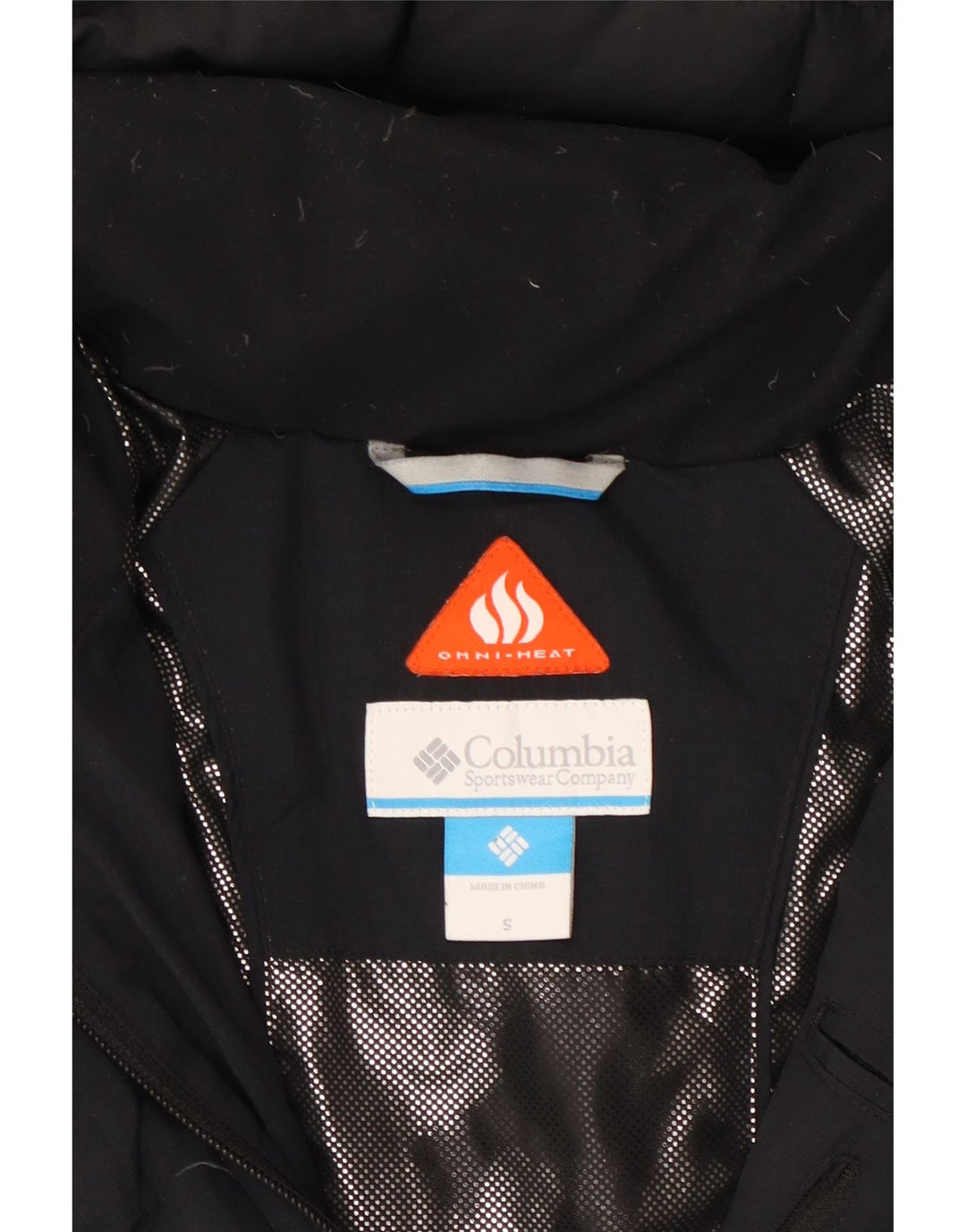 COLUMBIA Ženska Omni-Heat podstavljena jakna s kapuljačom UK 10 Mala tamnoplava najlonska