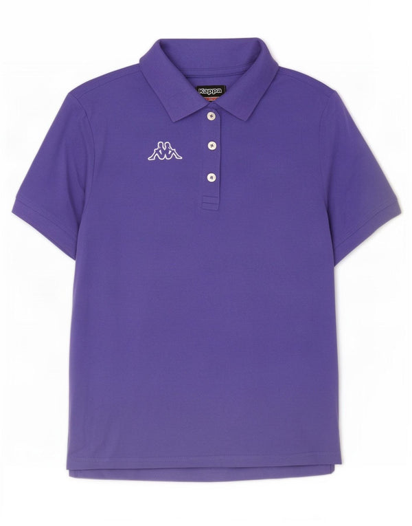 Kappa ženska polo majica UK 12 srednje ljubičasta pamuk