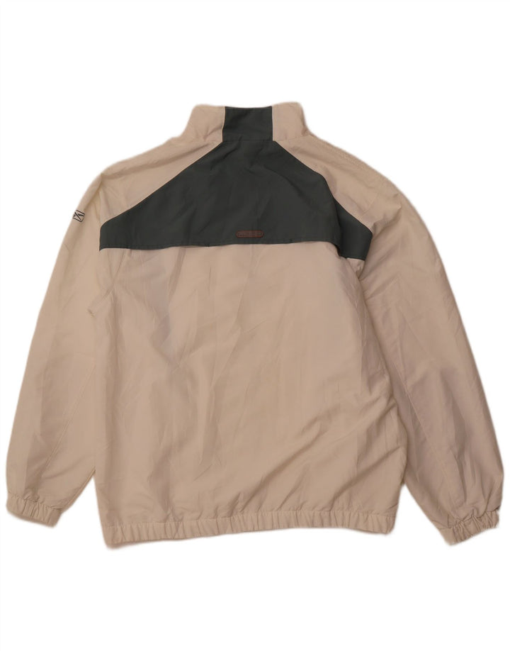 REEBOK Muška gornja jakna trenirke Large Off White Colourblock Poliester