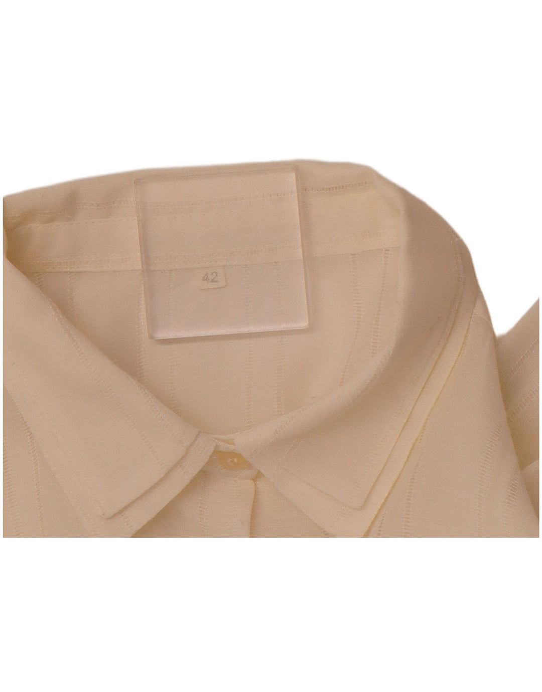 VINTAGE Ženska košulja bluza IT 42 srednje bijele pruge