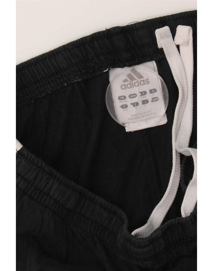 Adidas muške trenirke XL crne pamučne stripove