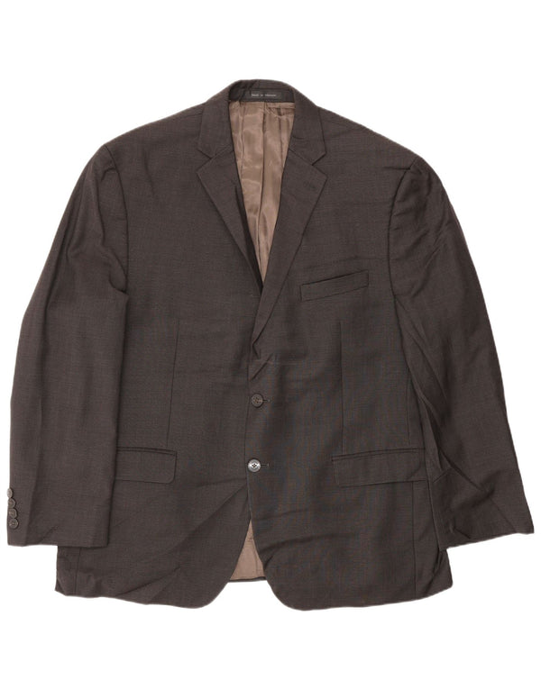 Calvin Klein Muški sako sa 2 gumba UK 44 2XL Smeđa vunena hrskava zuba