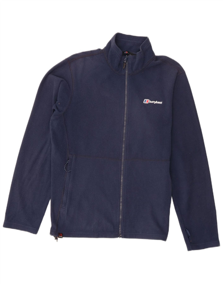 Berghaus muška jakna od flisa UK 40 veliki tamnoplavi poliester