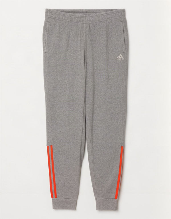 Adidas Womens Tracksuit Trousers Joggers UK 14 Large Grey