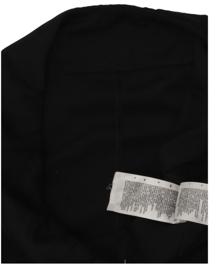 ADIDAS Ženske Aeroready Crop Leggings UK 12 Srednji crni poliester