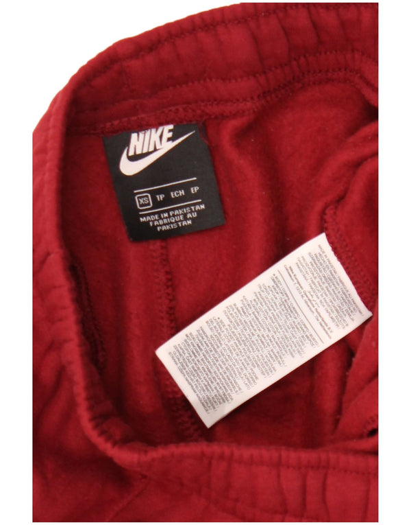Nike Muška trenirka Hlače Joggers XS Bordo pamuk
