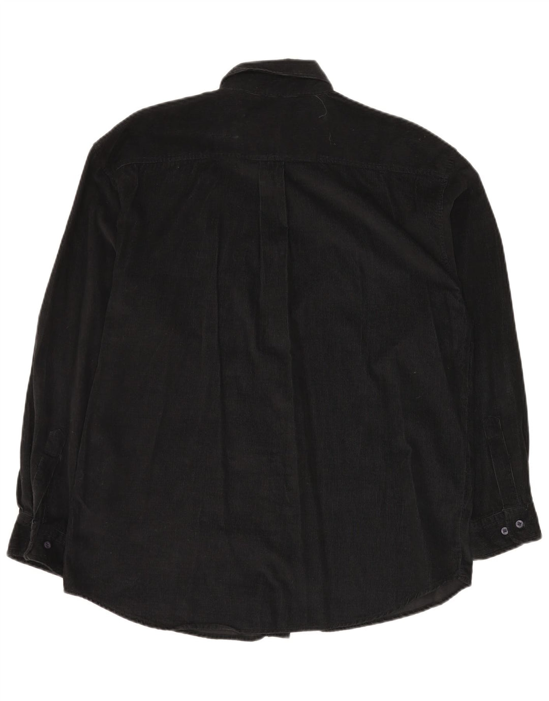 STONE HARBOR Muška košulja od samta, srednji crni pamuk