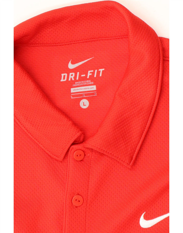 Nike muška Dri Fit polo majica velika crvena