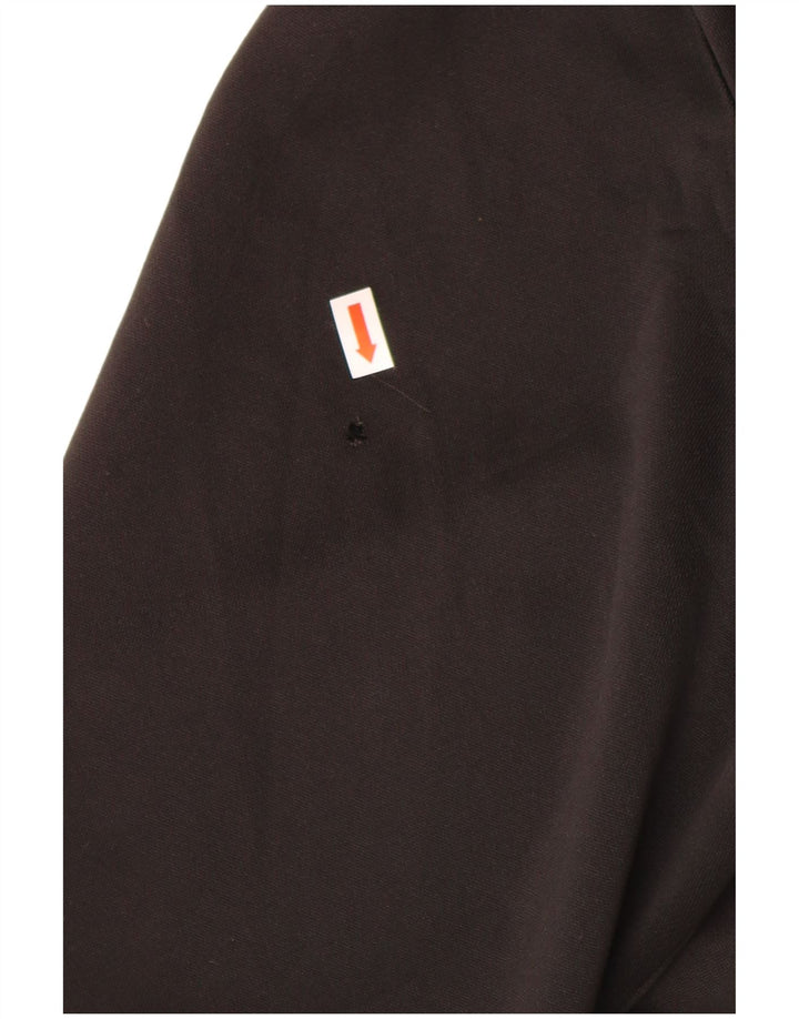 ADIDAS muška gornja jakna trenirke, veliki crni poliester u boji