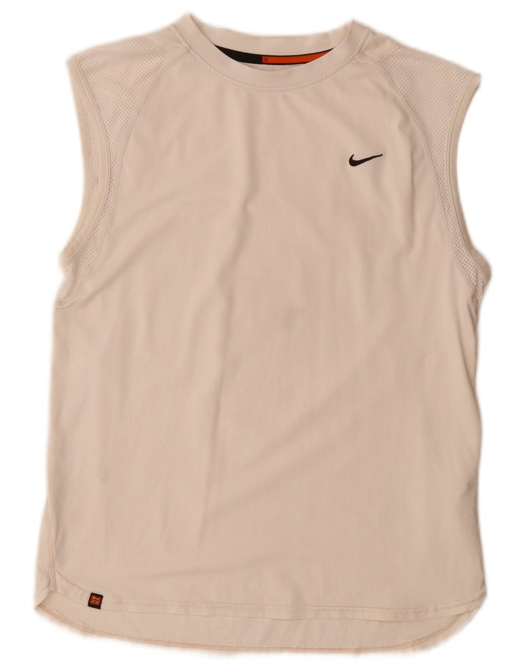 Nike Muški gornji dio prsluka Mali bijeli poliester