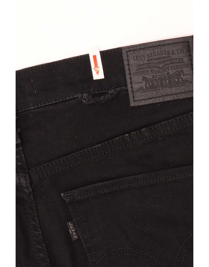 Levi's ženske jegging traperice W32 L32 crni pamuk