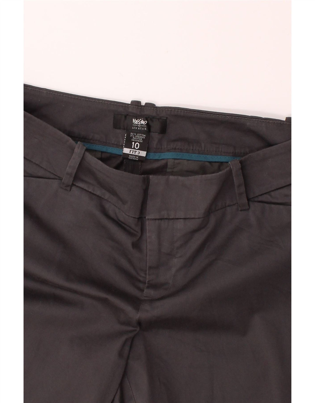 MOSSIMO Womens Bootcut Casual Trousers US 10 Large W32 L32 Grey Cotton Vintage Mossimo and Second-Hand Mossimo from Messina Hembry 