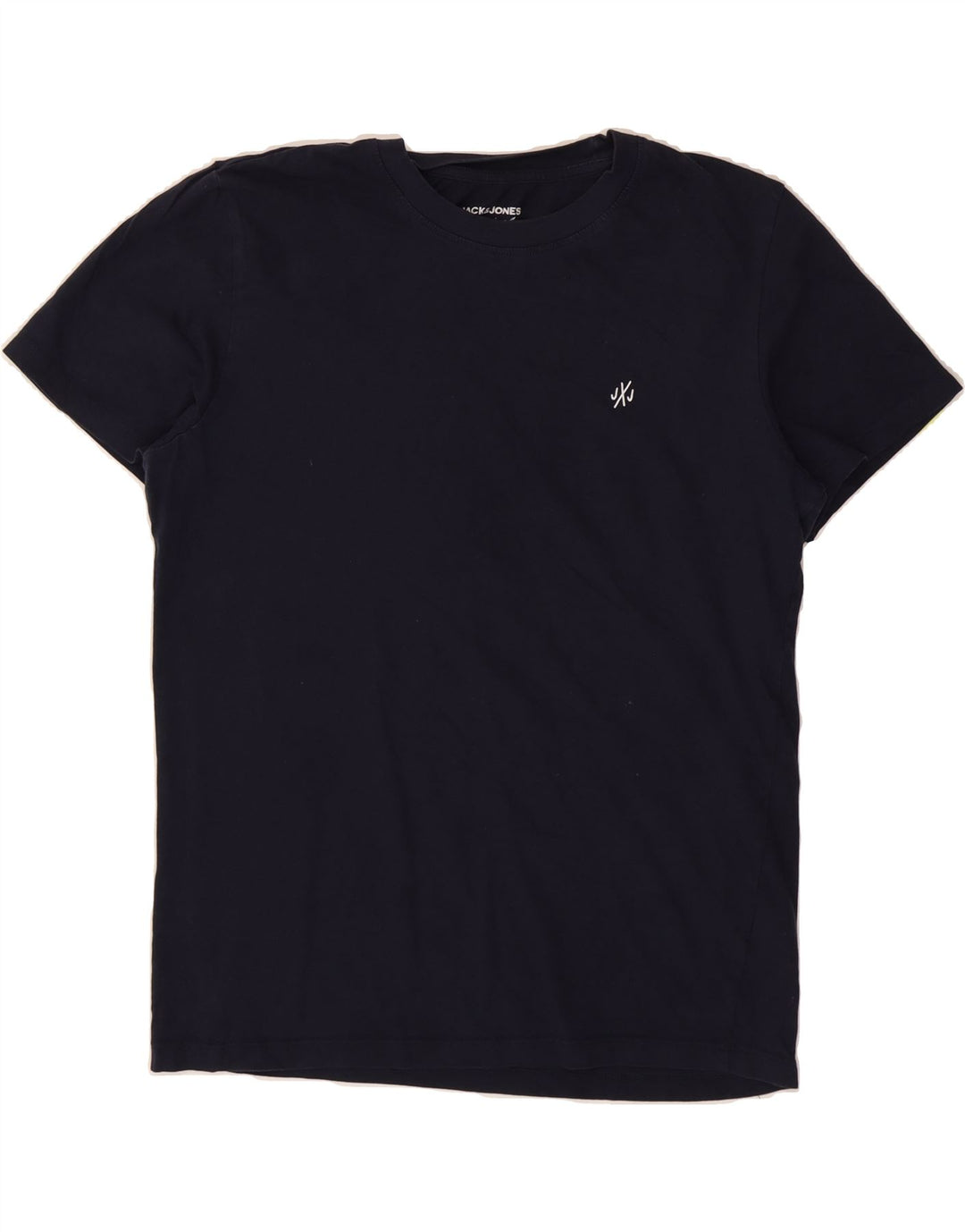 JACK & JONES Mens T-Shirt Top Small Navy Blue Cotton Vintage Jack & Jones and Second-Hand Jack & Jones from Messina Hembry 