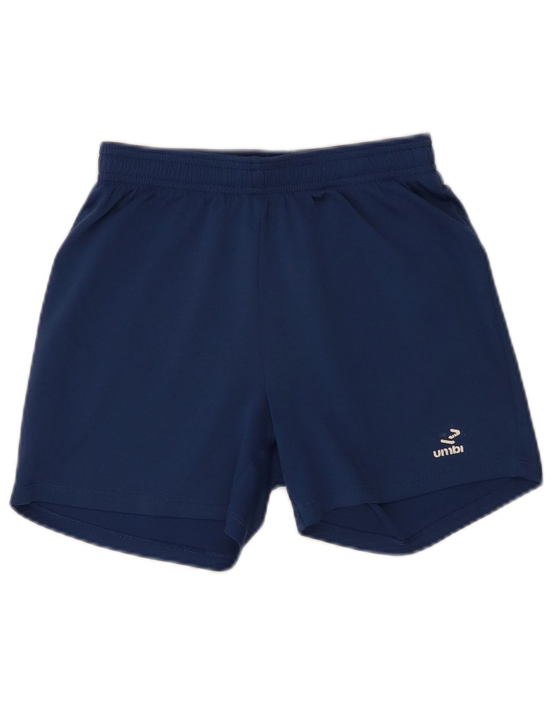 Umbro kratke sportske hlače za dječake 9-10 godina, srednje tamnoplavi poliester