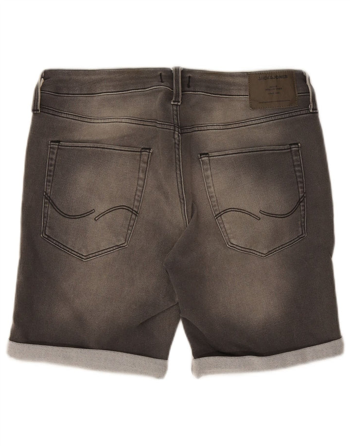 Jack & Jones muške traper kratke hlače XL W38 sivi pamuk