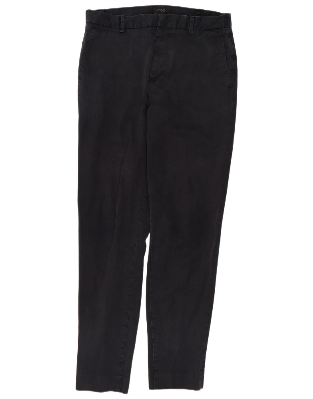 COS Muške uske chino hlače EU 48 srednje W30 L31 tamnoplavi pamuk