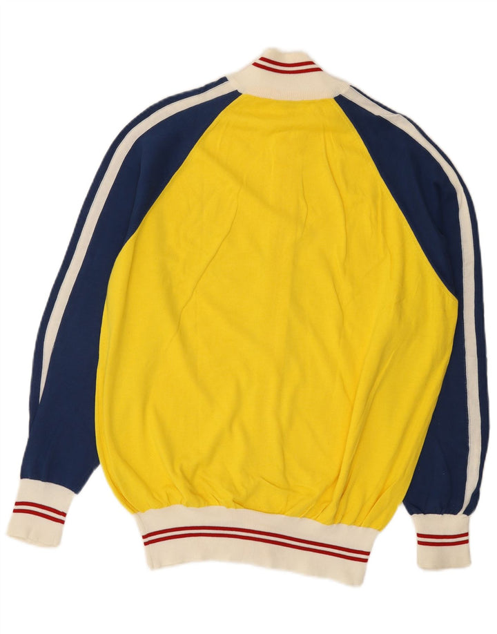 Sutor Mantellassi muški kardigan pulover srednje žute boje, pamuk