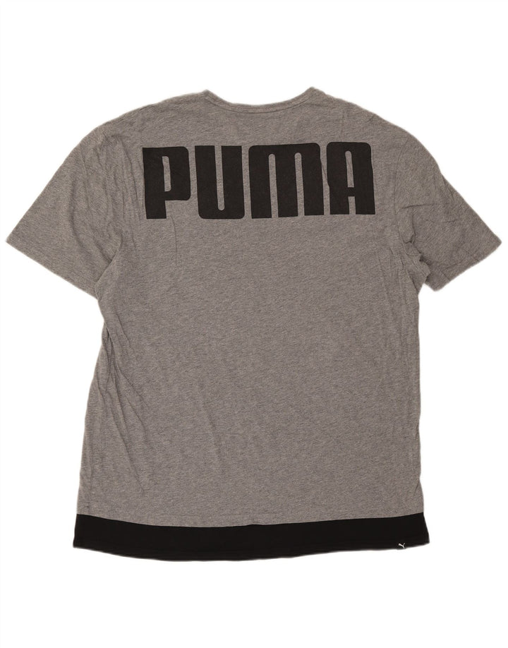 Puma muška majica s grafičkim motivima XL siva