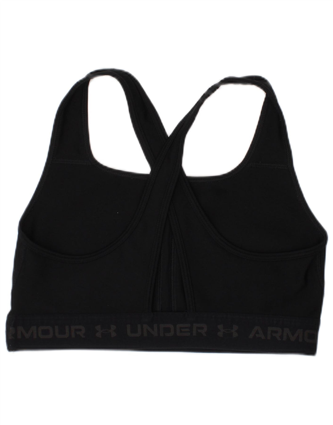 Under Armour ženski sportski grudnjak s kompresijom Graphic Srednje crni sportski