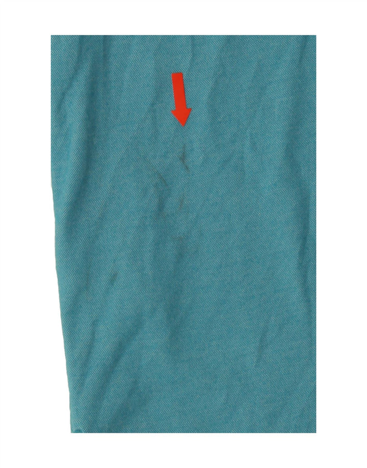 TOMMY BAHAMA Mens Polo Shirt Large Blue Cotton Vintage Tommy Bahama and Second-Hand Tommy Bahama from Messina Hembry 