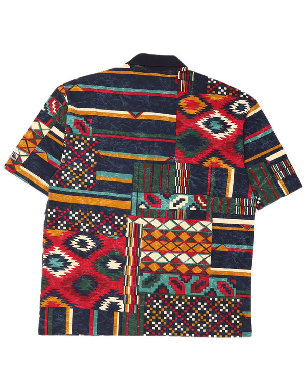 Navigare muška polo majica XL tamnoplava patchwork pamuk