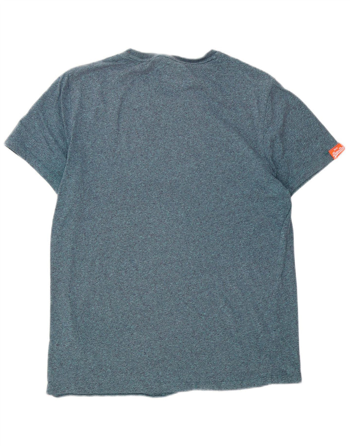 Superdry muška majica s velikim plavim flekama