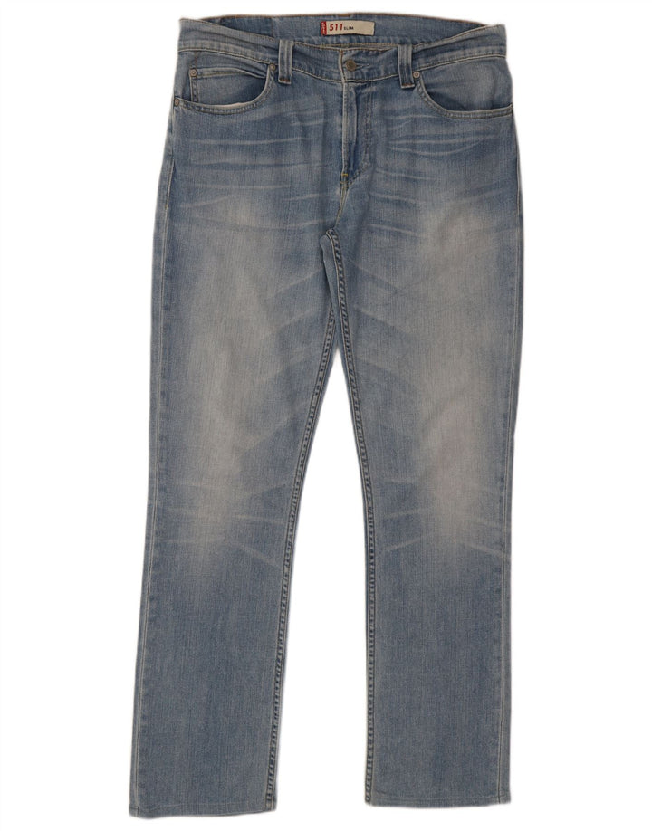Levi's muške 511 uske traperice W36 L32 plavi pamuk