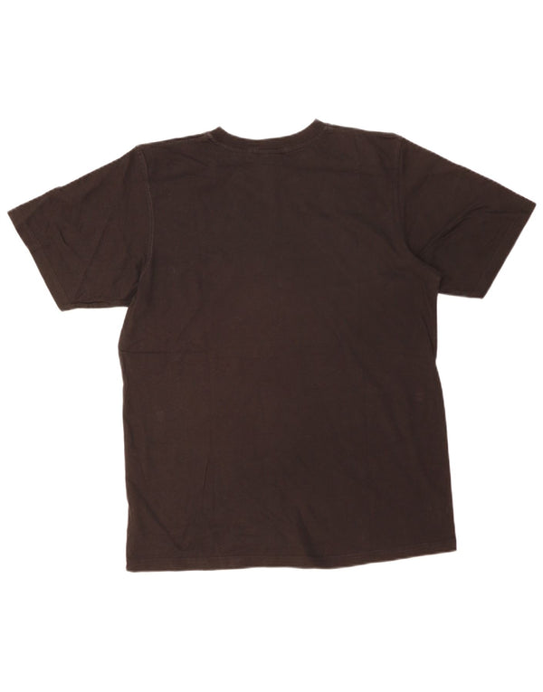 Nike Muška majica kratkih rukava UK 39/41 srednje crni pamuk