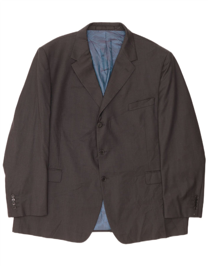 Marks & Spencer muška jakna sa 3 gumba UK 52 3XL siva vuna