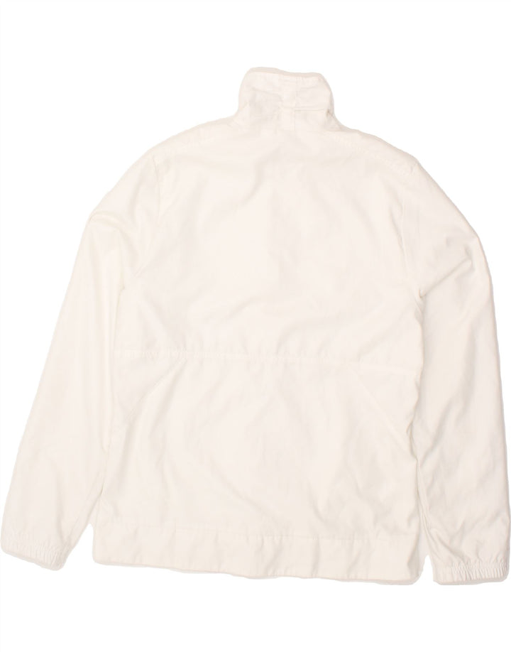 ADIDAS Womens Tracksuit Top Jacket UK 16 Large  White Vintage Adidas and Second-Hand Adidas from Messina Hembry 