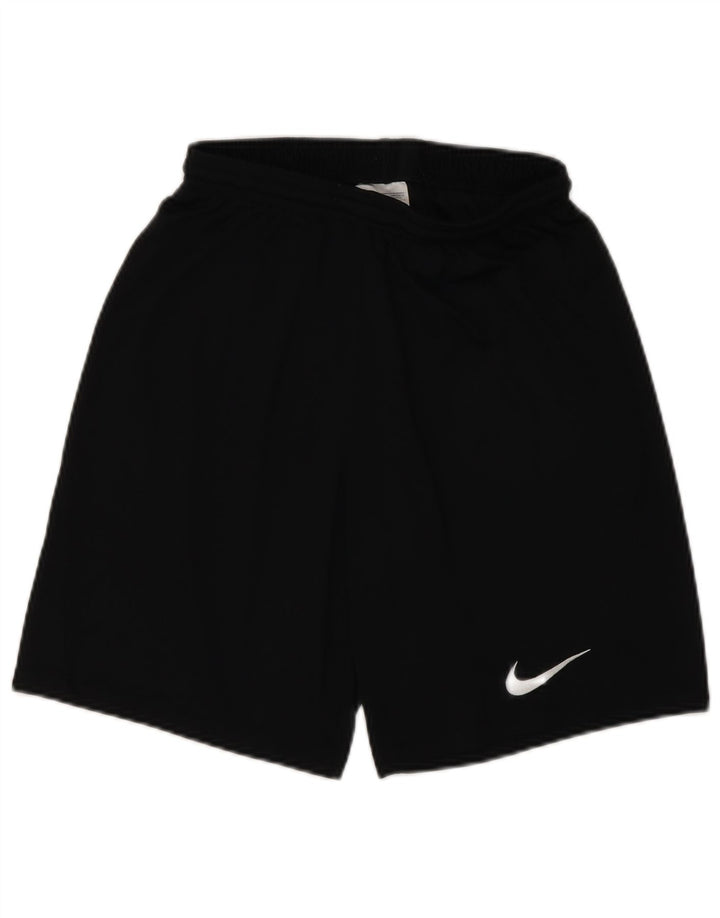 Nike muške uske sportske kratke hlače male crne poliesterske boje