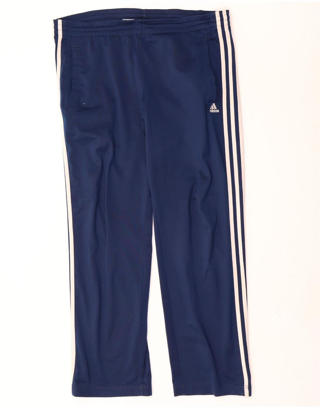 Adidas muške hlače od trenirke srednje tamnoplave poliesterske boje