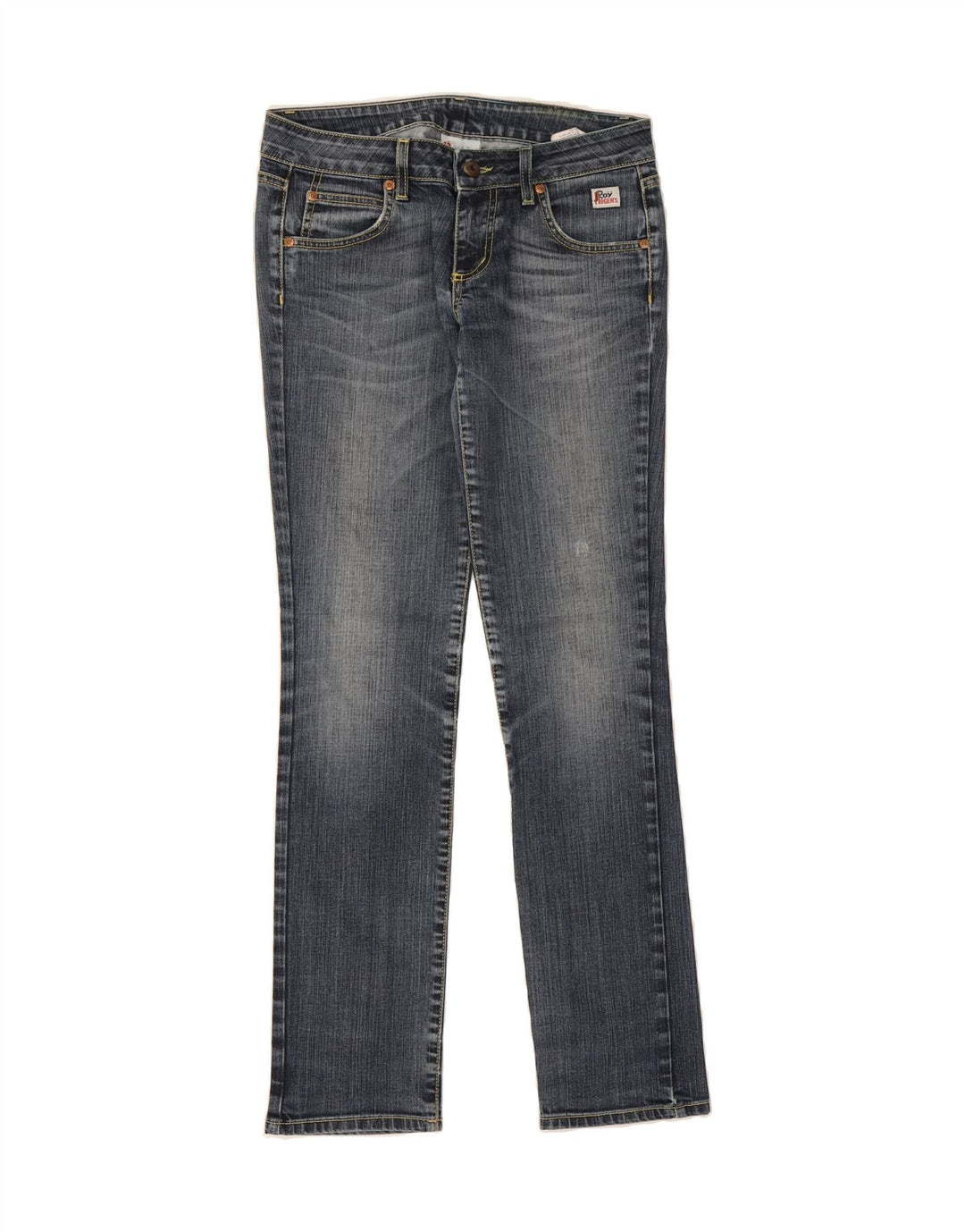ROY ROGERS Womens Straight Jeans IT 42 Medium W28 L32 Blue Cotton Vintage Roy Rogers and Second-Hand Roy Rogers from Messina Hembry 