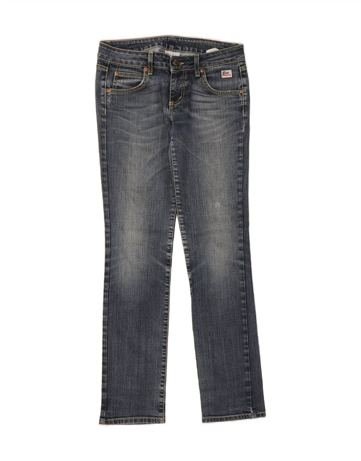 ROY ROGERS Womens Straight Jeans IT 42 Medium W28 L32 Blue Cotton Vintage Roy Rogers and Second-Hand Roy Rogers from Messina Hembry 
