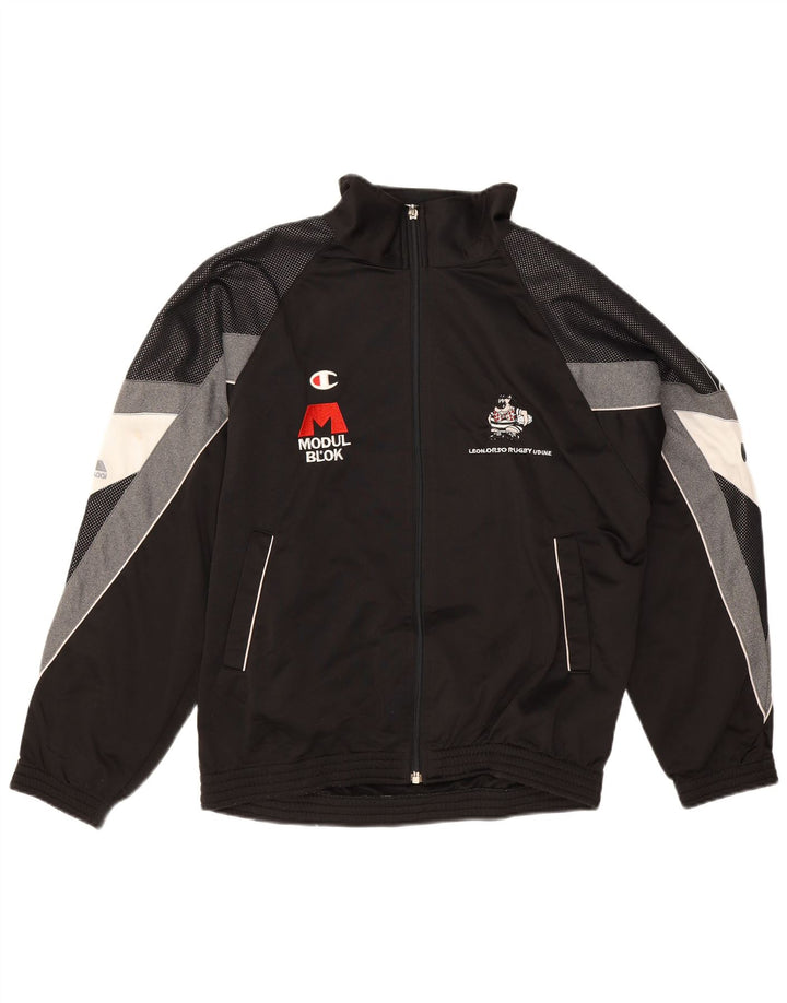 Gornja jakna muške trenirke Champion srednje crne boje