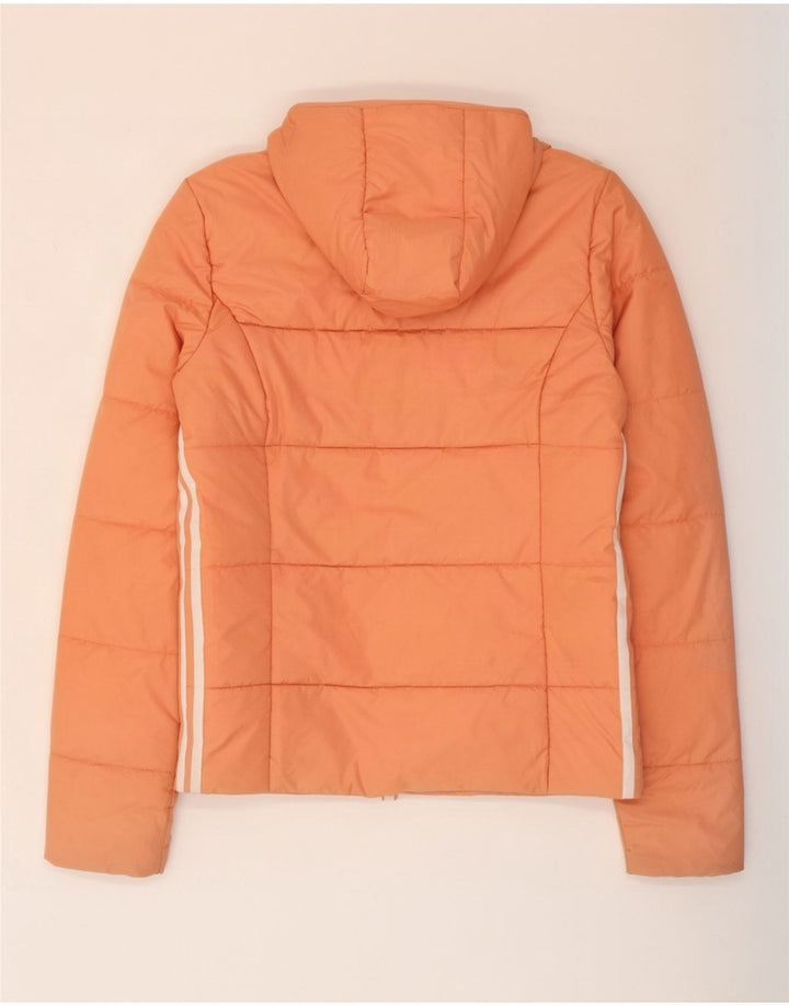 Adidas ženska podstavljena jakna s kapuljačom UK 10 Small Pink Polyester