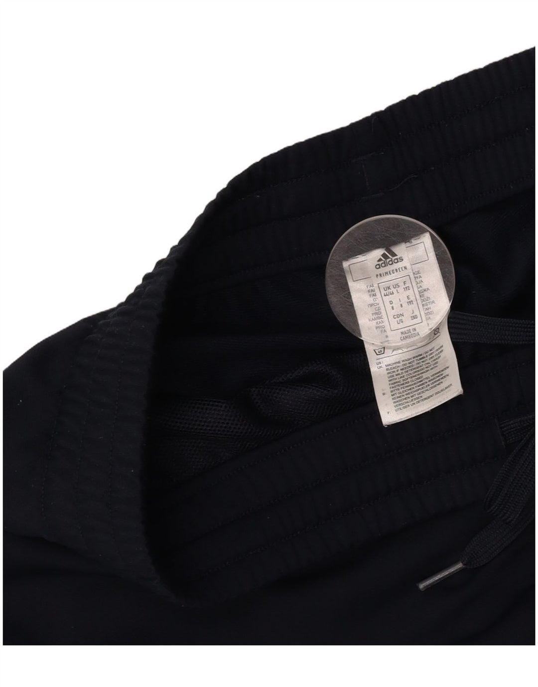 ADIDAS Mens Primegreen Trenirka Hlače Joggers UK 44/46 Large Navy Blue